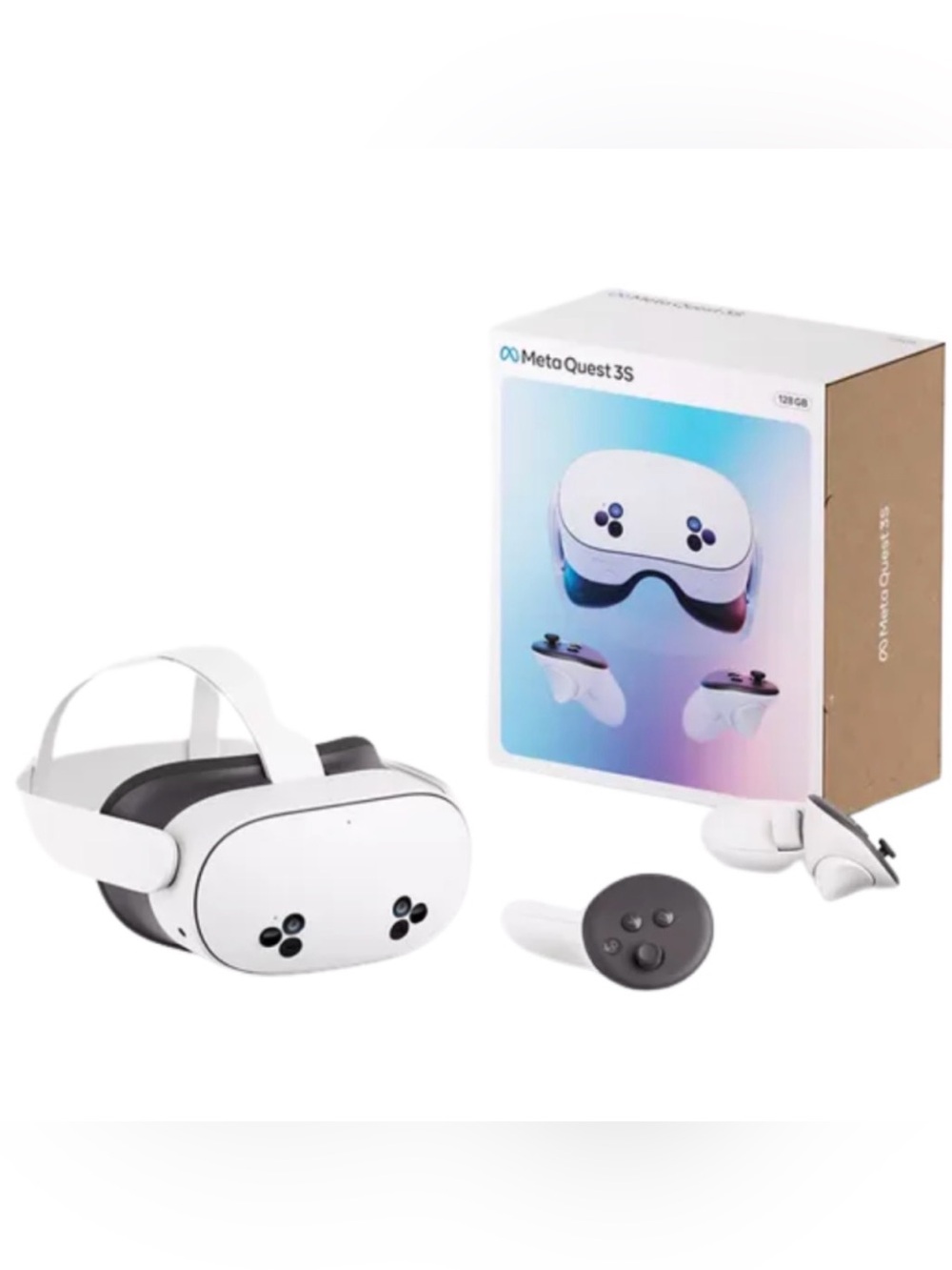 Meta Quest 3S VR Headset - White